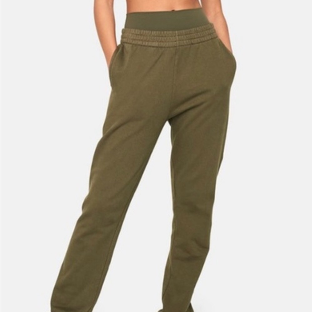 Outdoor Voices x St Vincent Olive Green Sweatpants